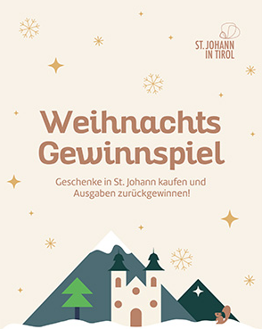 Weihnachtsgewinnspiel des Ortsmarketing St. Johann